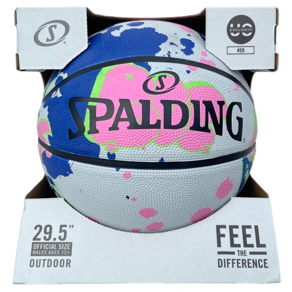 Spalding x Urban Outfitters Size 7 29.5" Graffiti Basketball Great Holiday Gift - Picture 2 of 4